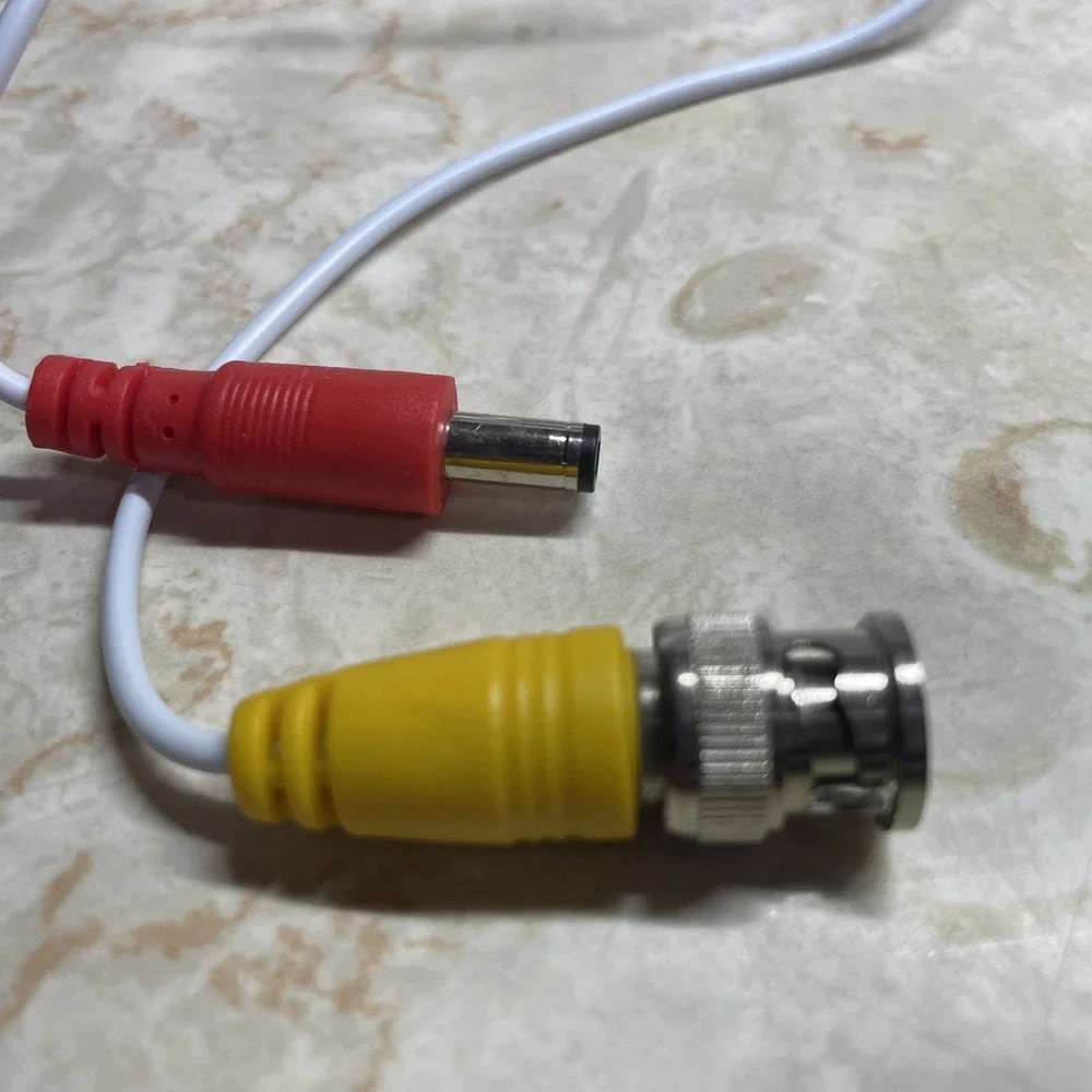 3 - 100ft CCTV Security Camera Cable CCTV Video Power Wire BNC RCA‎ Cord DVR M/F